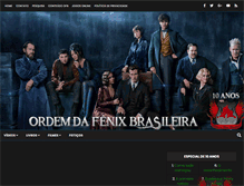 Tablet Screenshot of ordemdafenixbrasileira.com